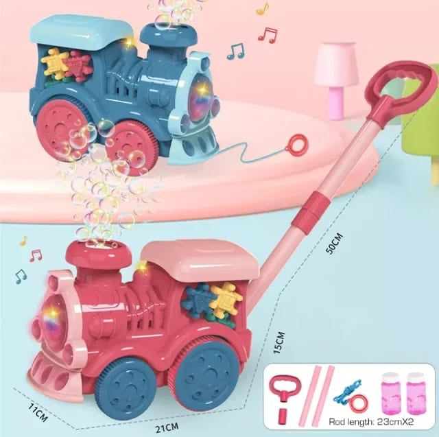 Lights and Music Generating Bubble Train