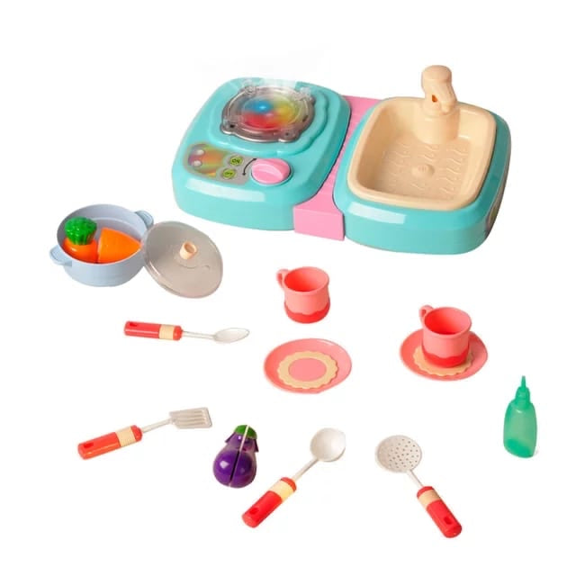 Kitchen Sink and Stove Set