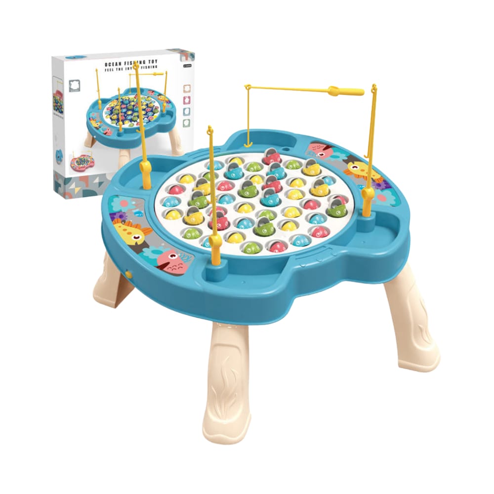 Electric fishing game table