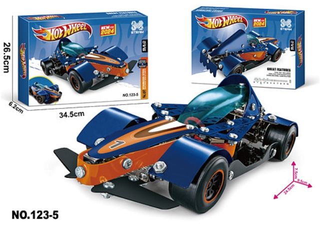 Hot wheels Metal Building race car