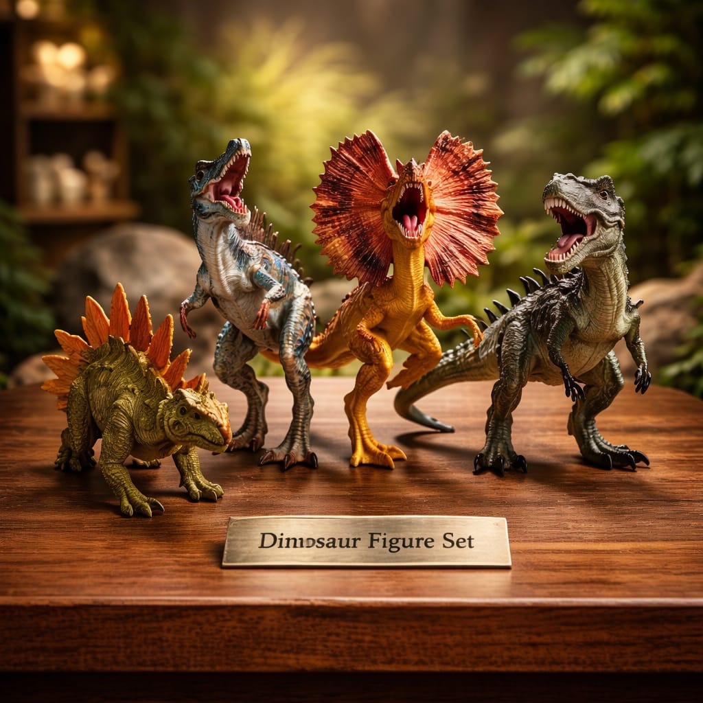 Dinosaur figure set