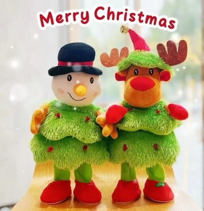 Singing Christmas Figures