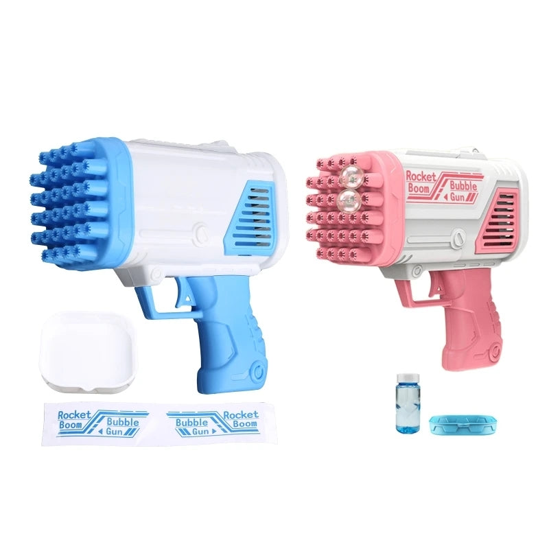45 Hole Electric Bubbles Machine Guns For Kids Bubble Machine