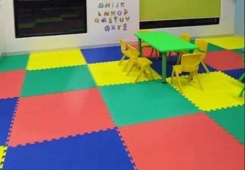 Colorful Floor Puzzle