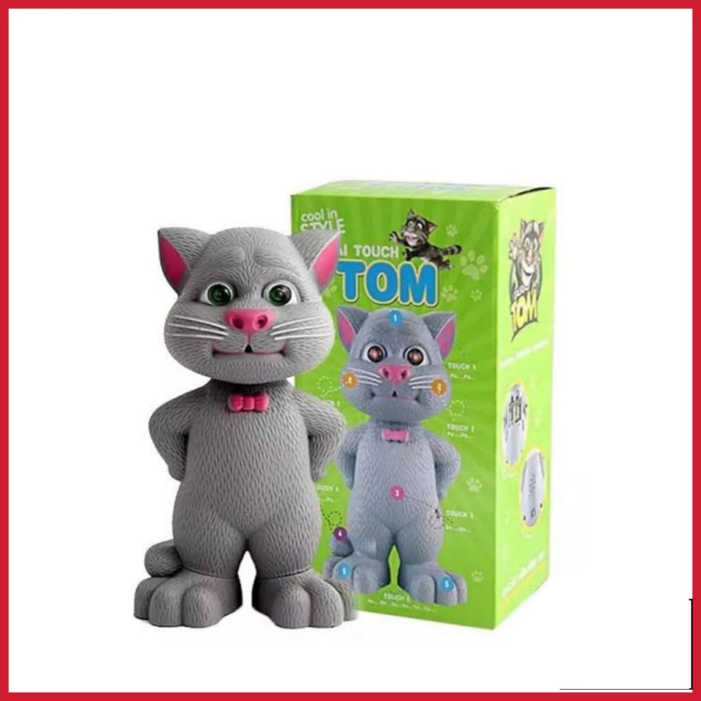 Talking Tom Action Figure