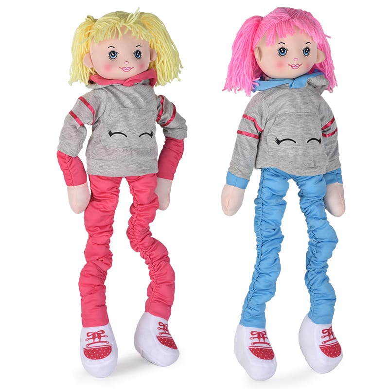 Tall Fun Stretching and Dancing Dolls