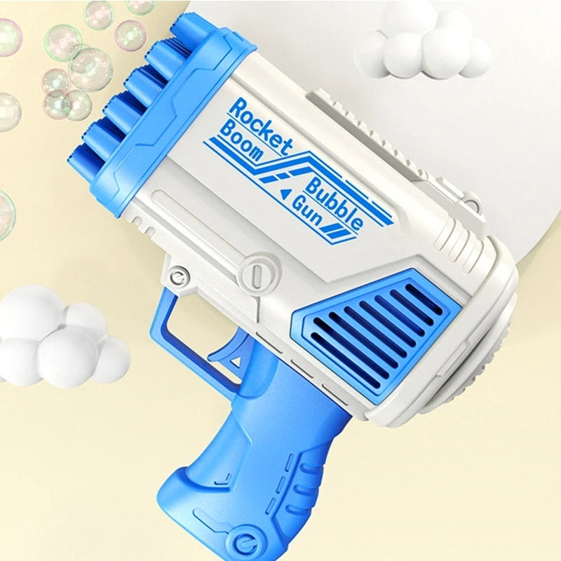 45 Hole Electric Bubbles Machine Guns For Kids Bubble Machine