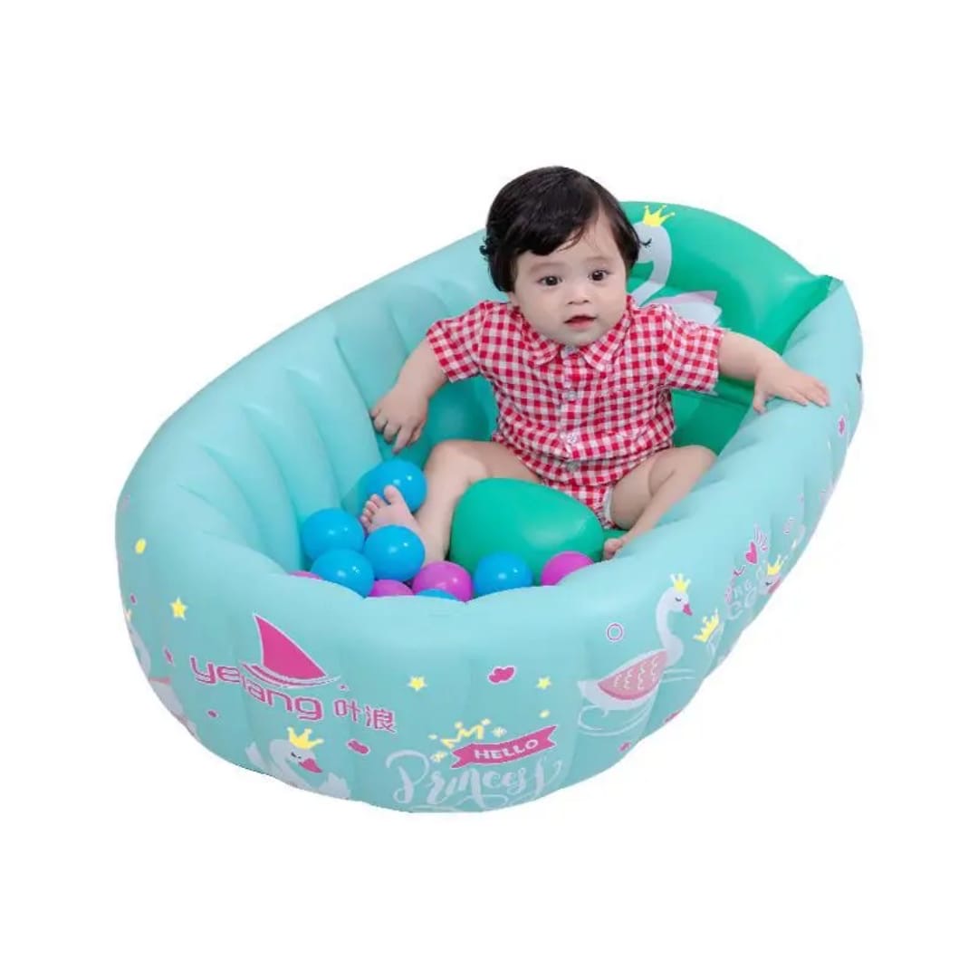 Inflatable baby bath