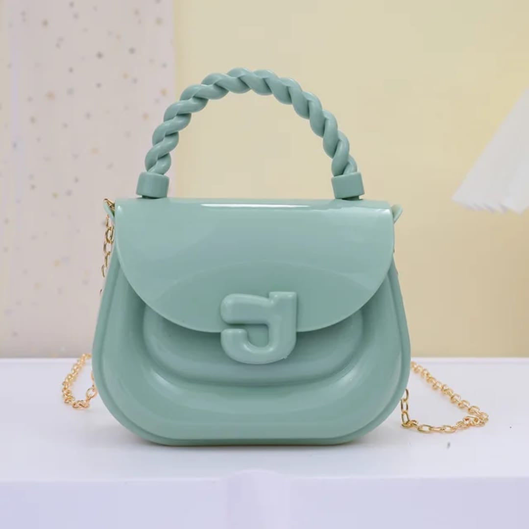 Glossy mini handbag