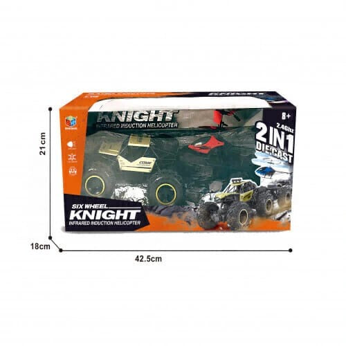 2in1 remote control vehicle & helicopter