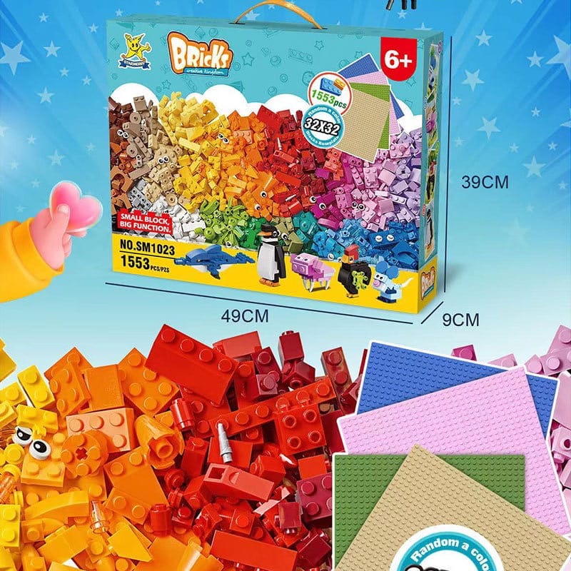 Building bricks mega box