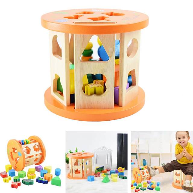 educational Puzzle Shape sorting House
