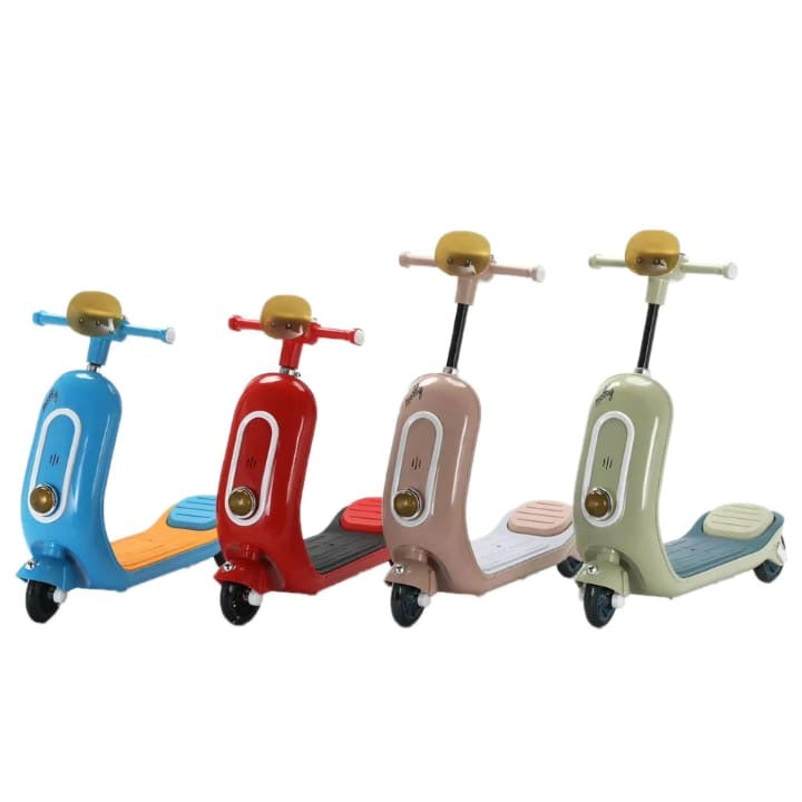 Kids ride on scooter
