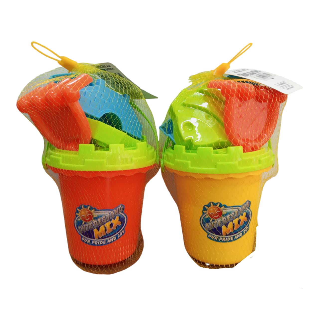 Sandcastle building kit plastic