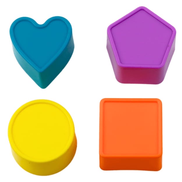 Shape sorting activity cube