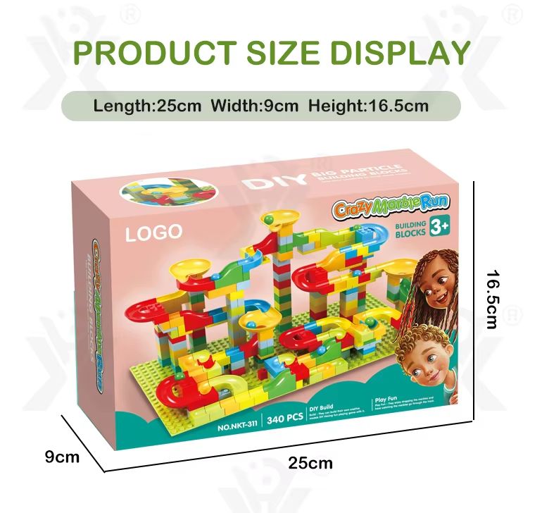 Crazy Marble Run Building Blocks