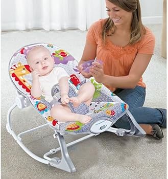 in 1 Electric Baby Bassinet Toddler Rocker with Music Baby Comfort Rocker