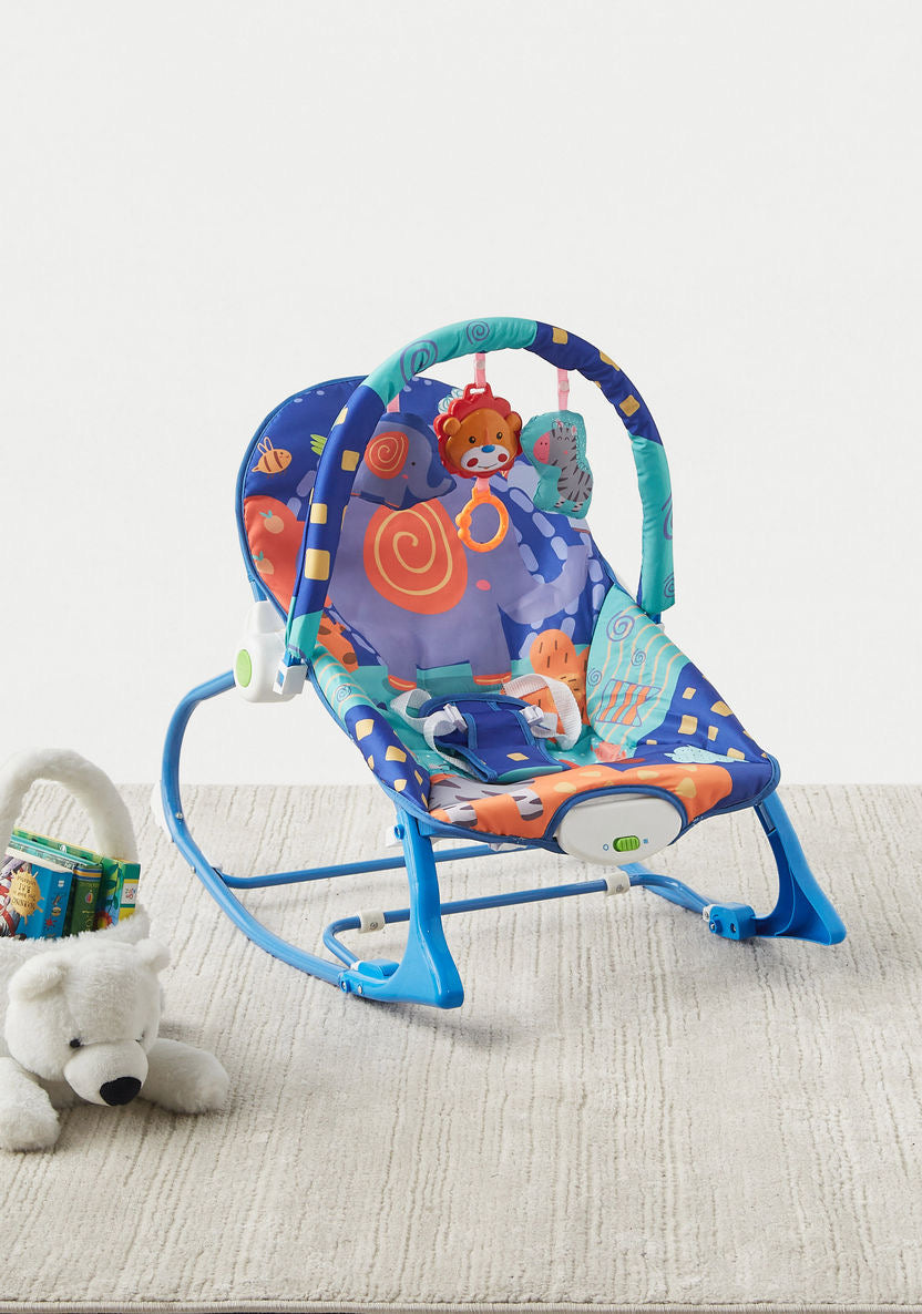 in 1 Electric Baby Bassinet Toddler Rocker with Music Baby Comfort Rocker