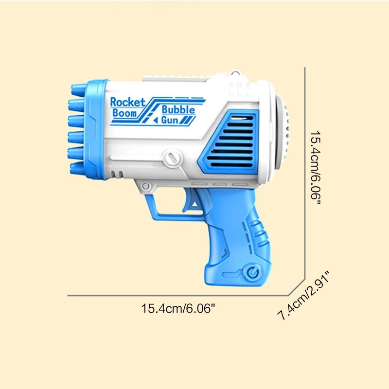 45 Hole Electric Bubbles Machine Guns For Kids Bubble Machine