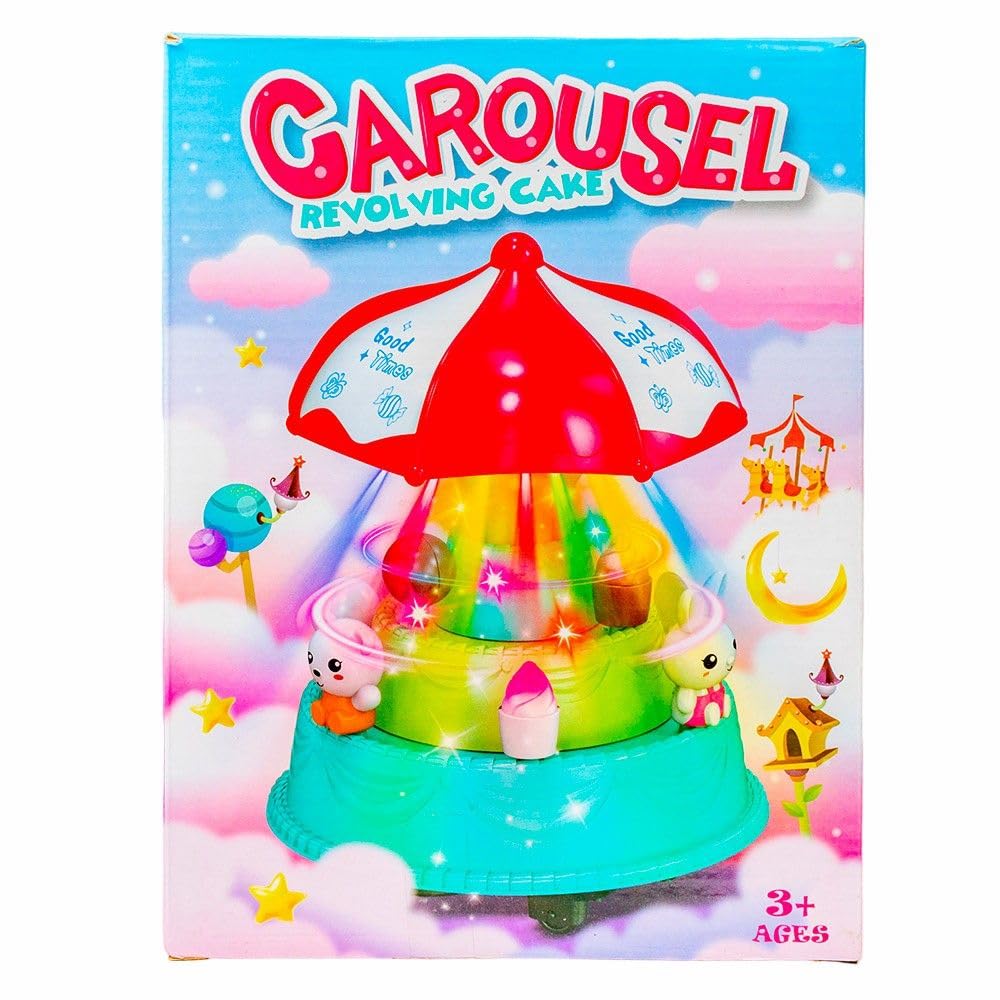 Carousel Bunny Revolving Cake
