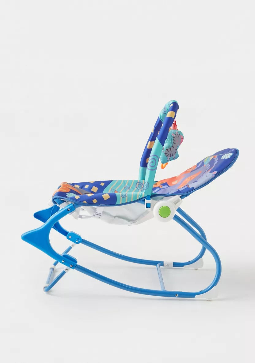 in 1 Electric Baby Bassinet Toddler Rocker with Music Baby Comfort Rocker