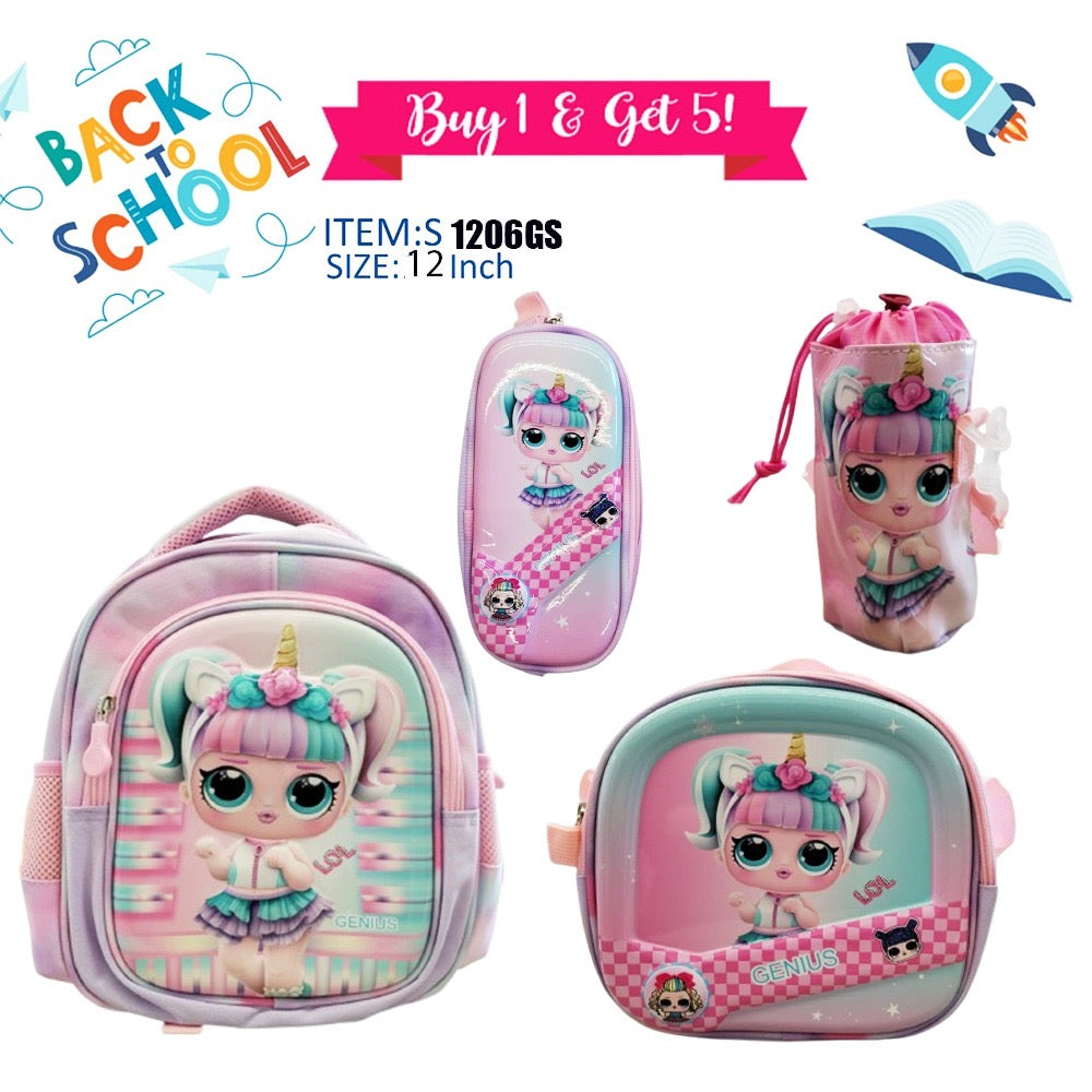 Buy 1 get 5 school set