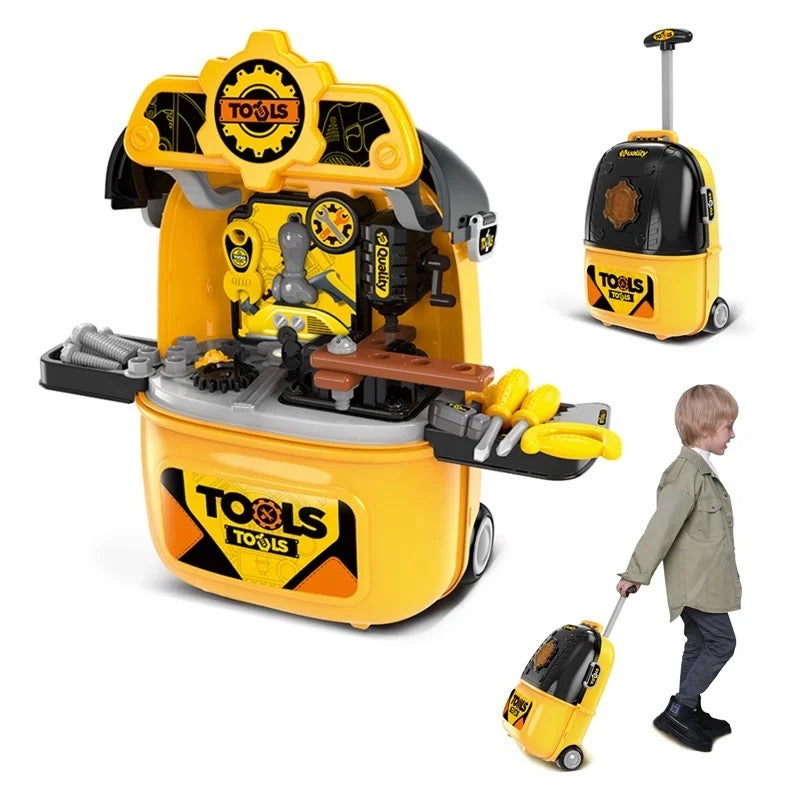 Tools Construction Set Portable Suitcase
