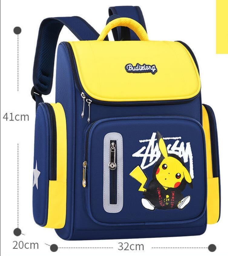 Waterproof Pokemon Boys Primary School Schoolbag Big