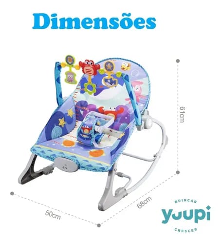 Huanger Infant-to-Toddler Rocker