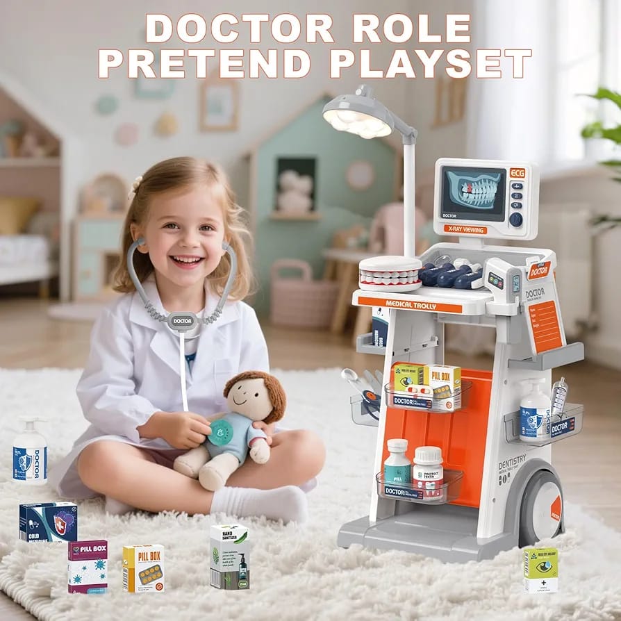 Doctor role pretend playset
