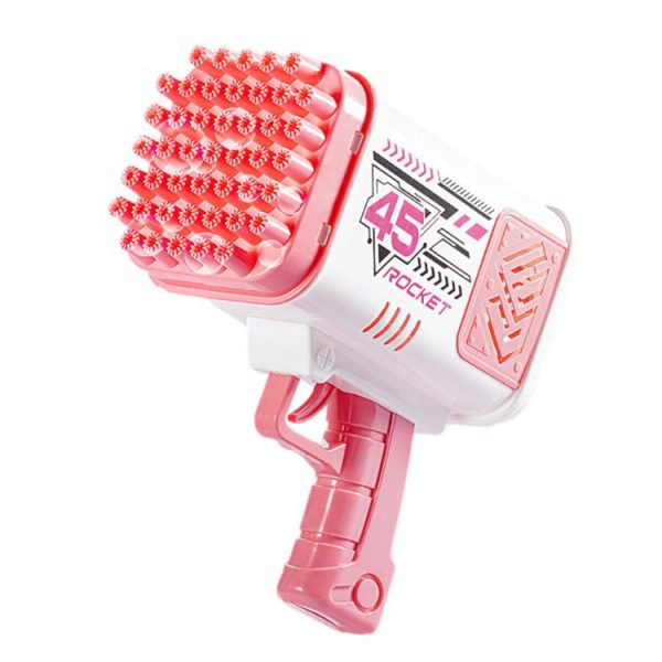45 Hole Electric Bubbles Machine Guns For Kids Bubble Machine