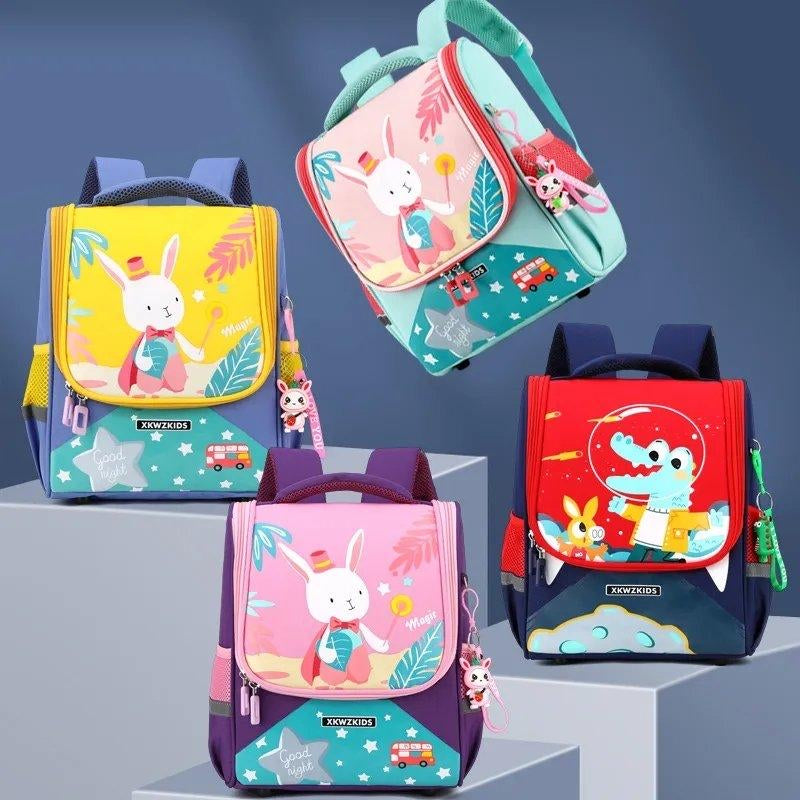 Cartoon School Backpack For Kids