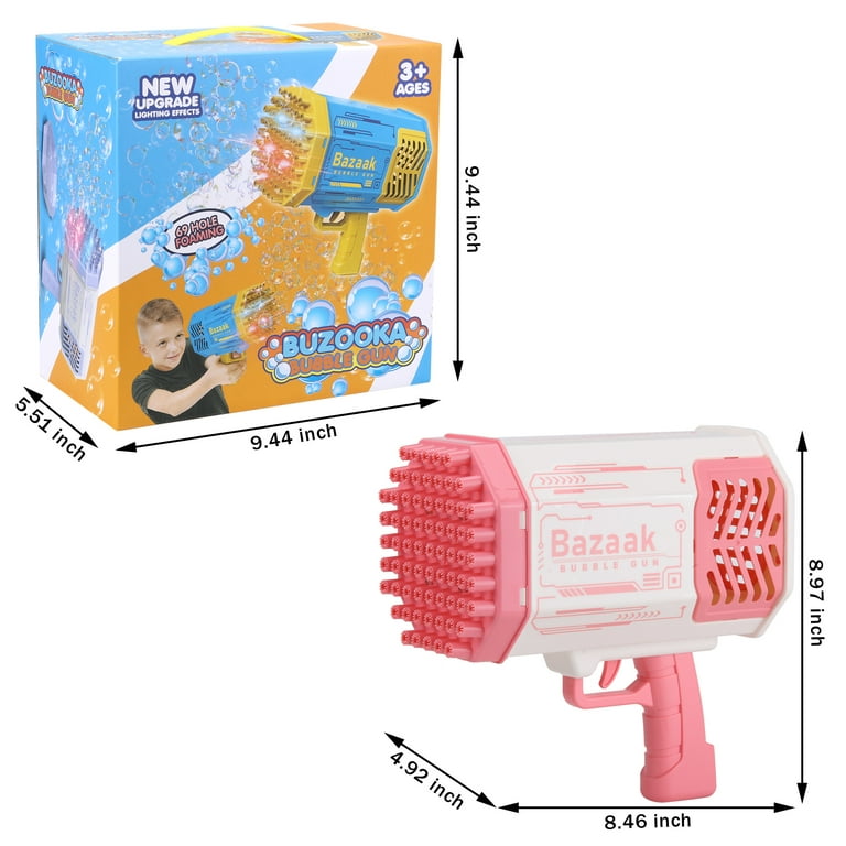 45 Hole Electric Bubbles Machine Guns For Kids Bubble Machine
