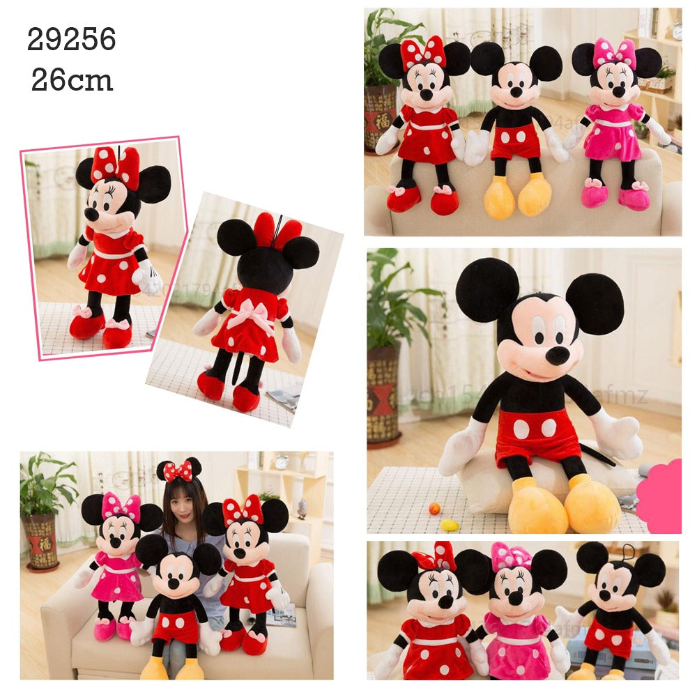 Mickey and Minnie Mouse