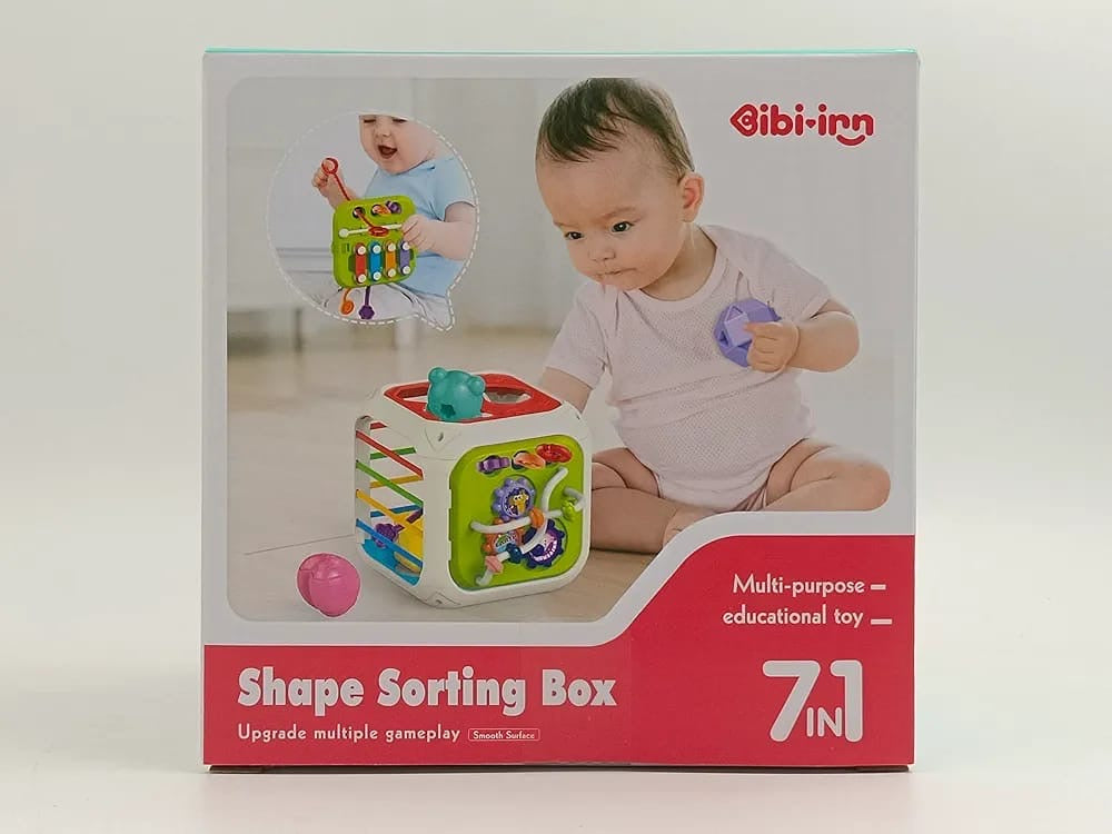 Shape sorting box