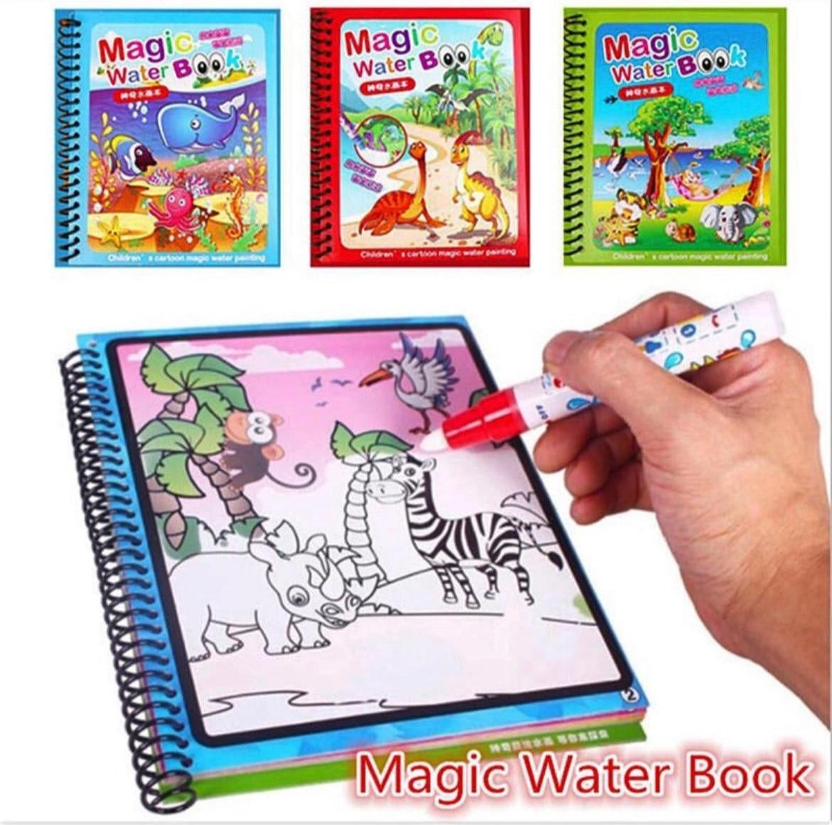 Magic Water Coloring Book