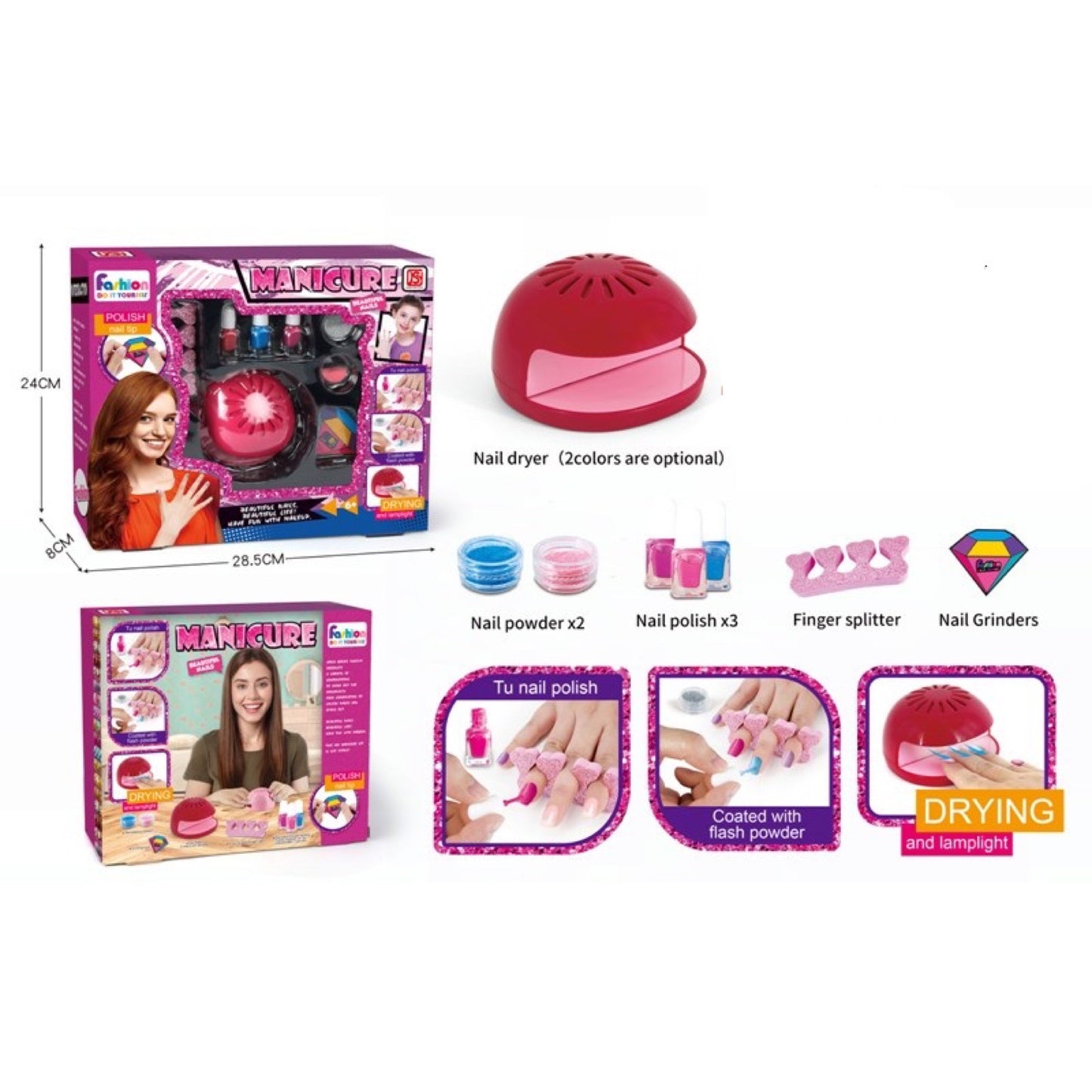 DIY manicure set