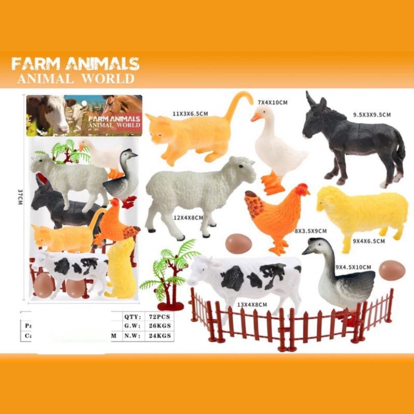 Farm Animals – Animal World Toy