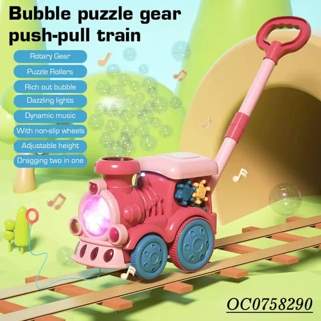 Lights and Music Generating Bubble Train