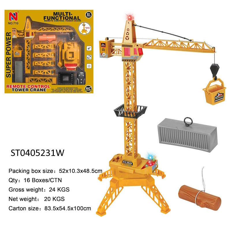Multifunctional tower crane
