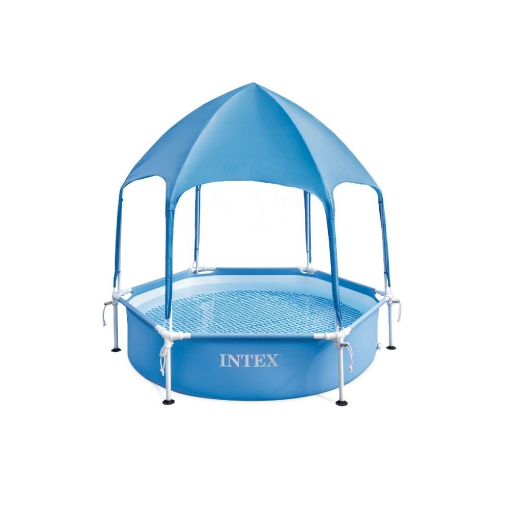 Intex canopy Metal frame swimming pool