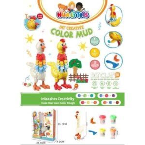 DIY Chicken Color Mud