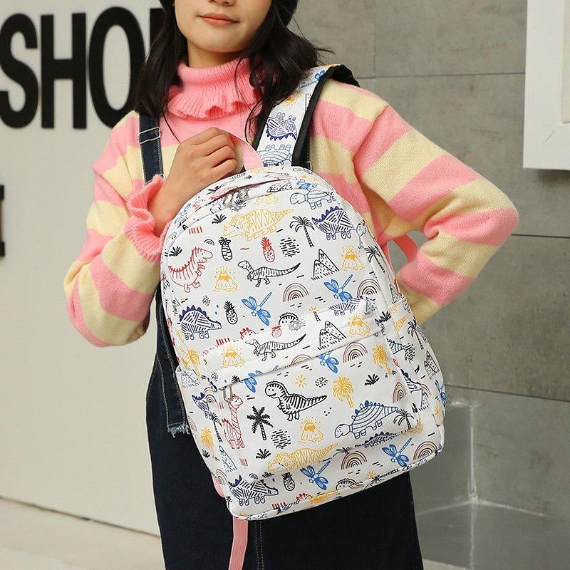 3 Pieces Set Teenagers Backpack