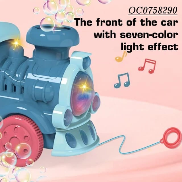 Lights and Music Generating Bubble Train