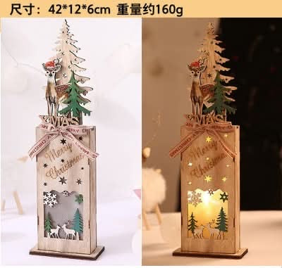 Christmas wooden decoration