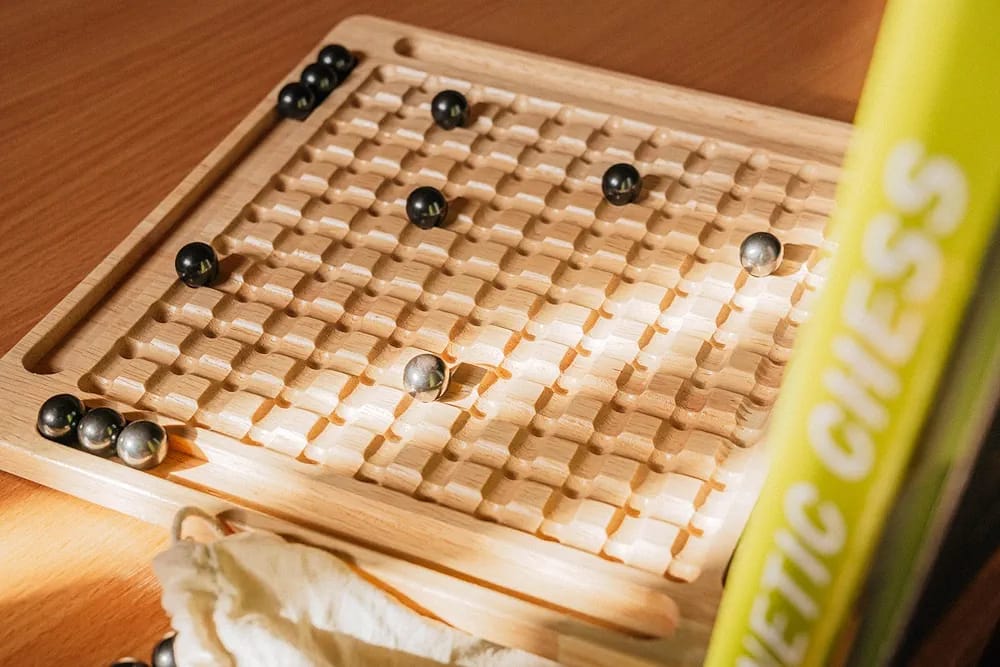 Magnetic chess