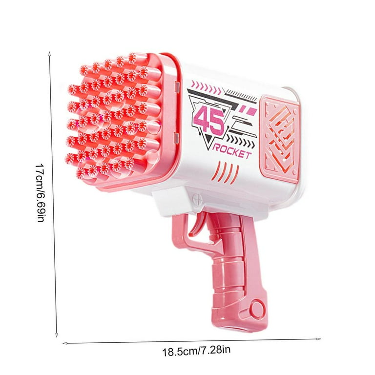 45 Hole Electric Bubbles Machine Guns For Kids Bubble Machine