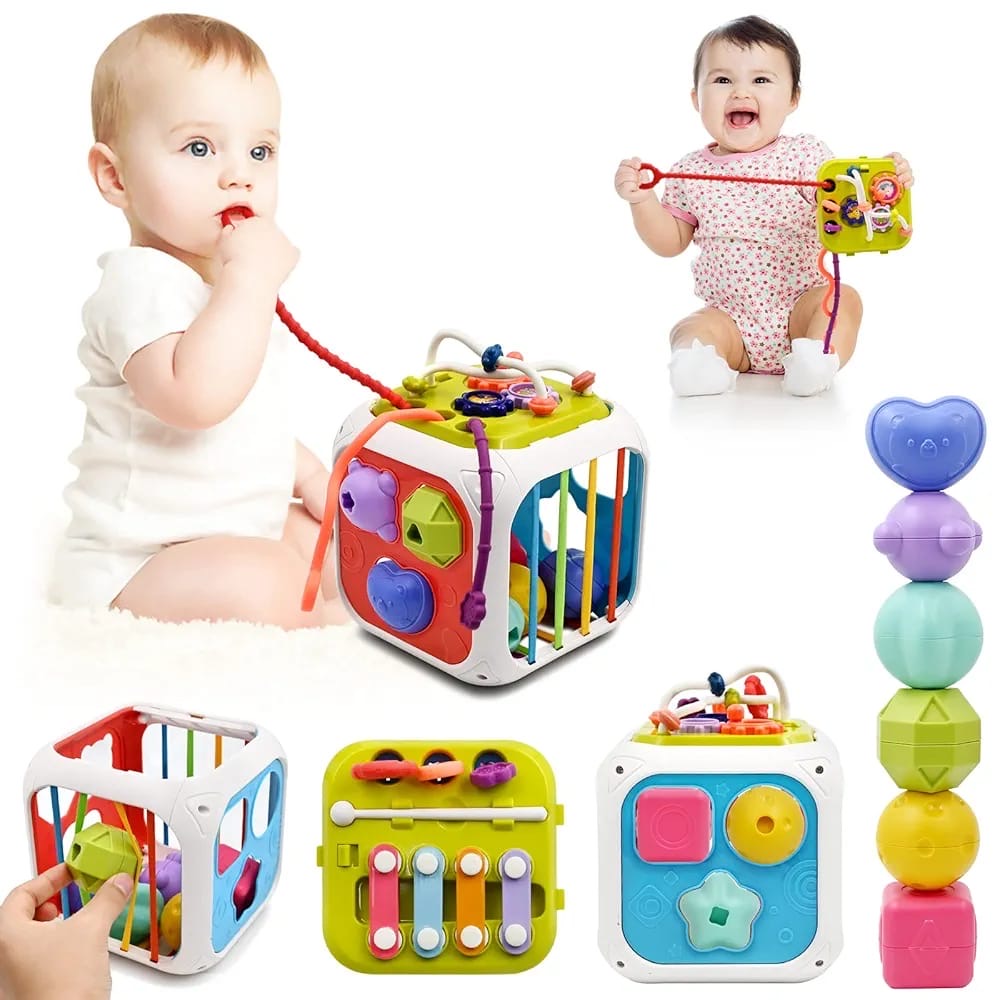 Shape sorting box