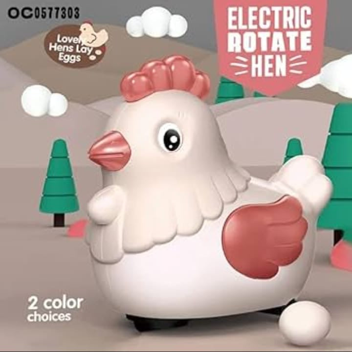 Electric rotate hen