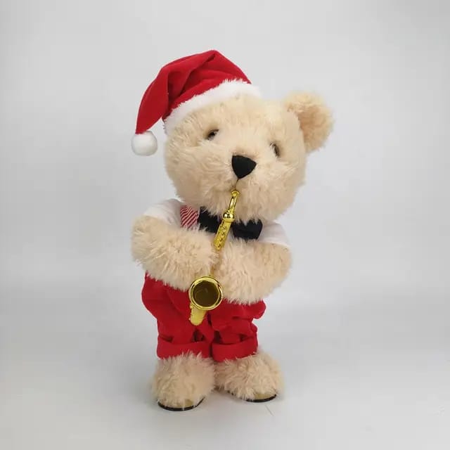 Singing Christmas Teddy Bears